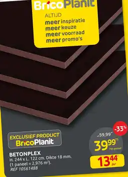 Brico Betonplex aanbieding