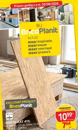 Brico Osb-plaat 4tg aanbieding