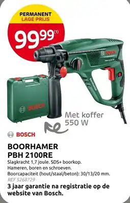 Brico Boorhamer pbh 2100re aanbieding