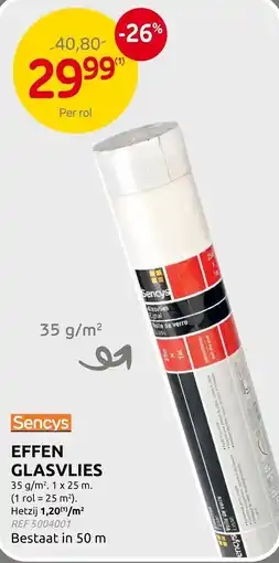 Brico Effen glasvlies aanbieding