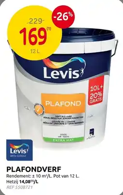Brico Plafondverf aanbieding