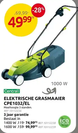 Brico Elektrische grasmaaier aanbieding