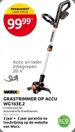 Brico Grastrimmer op accu aanbieding