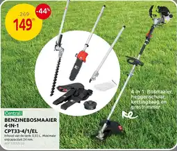 Brico Benzinebosmaaier 4-in-1 aanbieding