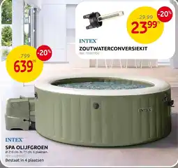 Brico Intex spa aanbieding