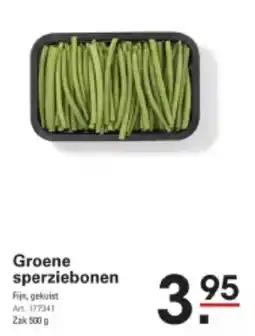 Sligro Groene sperziebonen aanbieding