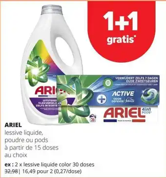 Ariel lessive liquide