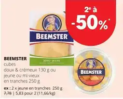 Spar Beemster cubes aanbieding