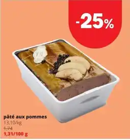 Spar pâté aux pommes aanbieding
