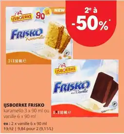 Spar Ijsboerke frisko aanbieding