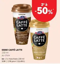 Spar emmi cappuccino aanbieding