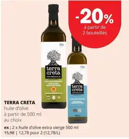 Spar Terra Creta huile d'olive aanbieding