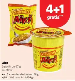 Spar Aïki noodles chicken aanbieding