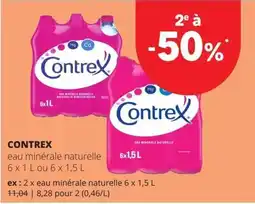 Spar Contrex eau minérale naturelle aanbieding