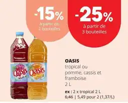 Spar Oasis aanbieding