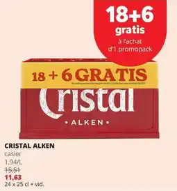 Spar Cristal Alken aanbieding
