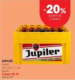Spar Jupiler casier aanbieding