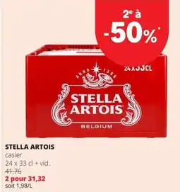 Spar Stella artois aanbieding