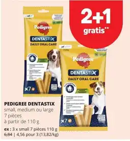 Spar Pedigree dentastix aanbieding