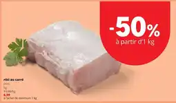 Spar rôti au carré aanbieding