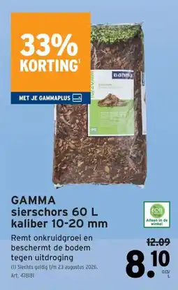 GAMMA gamma sierschors aanbieding
