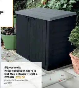 GAMMA Keter opbergbox store it out max aanbieding
