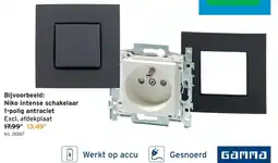 GAMMA Niko Intense schakelaar aanbieding