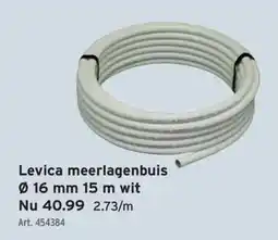 GAMMA Levica meerlagenbuis aanbieding