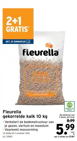 GAMMA Fleurella gekorrelde kalk aanbieding