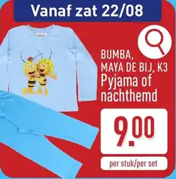 ALDI BUMBA, MAYA DE BIJ, K3 Pyjama of nachthemd aanbieding