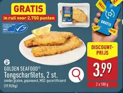 ALDI Golden Seafood Tongscharfilets aanbieding