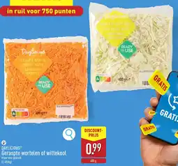 ALDI Daylicious Geraspte wortelen of wittekool aanbieding
