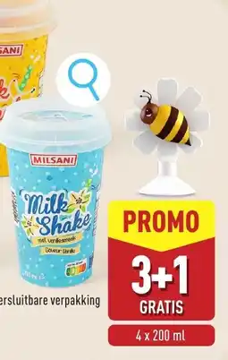ALDI Milsani Milkshake aanbieding