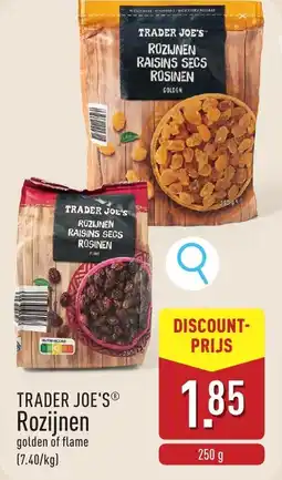 ALDI Trader Joe's Rozijnen aanbieding
