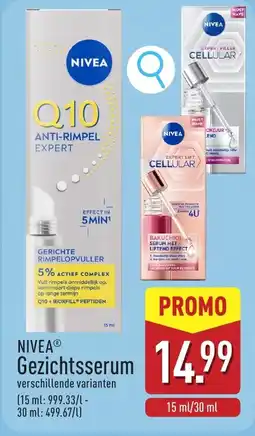 ALDI Nivea Gezichtsserum aanbieding