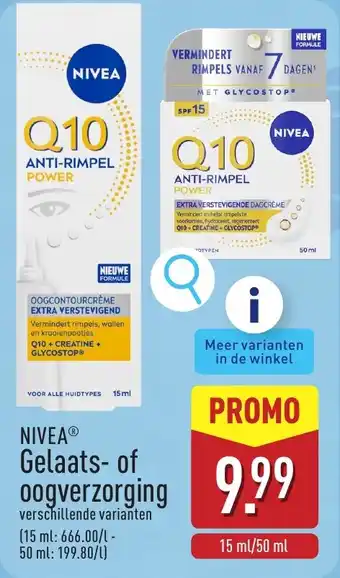 Nivea Gelaats of oogverzorging