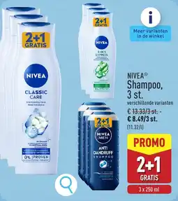 ALDI Nivea Shampoo aanbieding