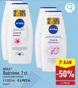 ALDI Nivea Badcrème aanbieding