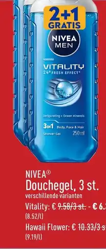 ALDI Nivea Douchegel Vitality aanbieding