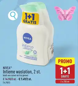 ALDI Nivea Intieme waslotion aanbieding