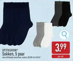 ALDI Up2fashion Sokken aanbieding