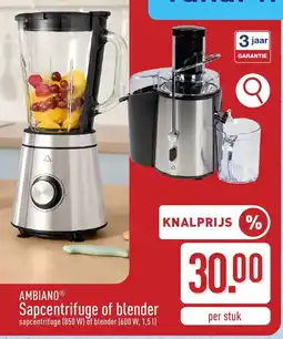 ALDI Ambiano Sapcentrifuge of blender aanbieding