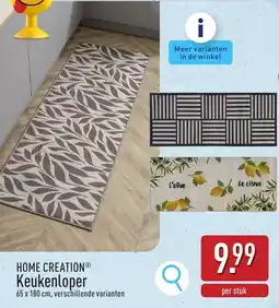 ALDI Home Creation Keukenloper aanbieding
