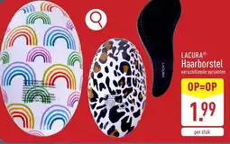 ALDI Lacura Haarborstel aanbieding
