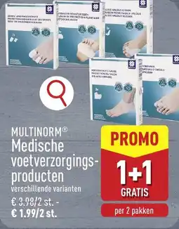 ALDI Multinorm Medische voetverzorging producten aanbieding