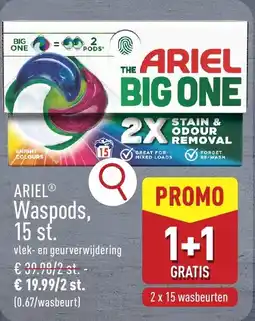 ALDI Ariel Waspods aanbieding