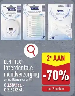 ALDI Dentitex Interdentale mondverzorging aanbieding