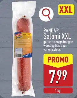 ALDI Panda Salami XXL aanbieding