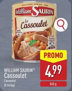 ALDI William Saurin Cassoulet aanbieding