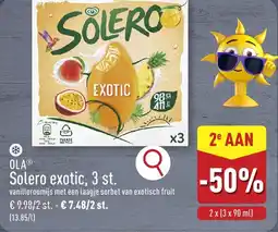ALDI Ola Solero exotic aanbieding